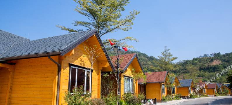 河源巴伐利亚云湖木屋别墅图片