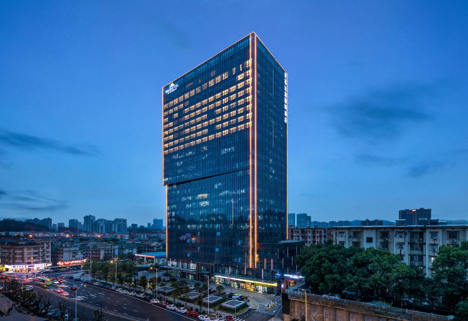 长沙麓谷麦客达温德姆酒店外景图