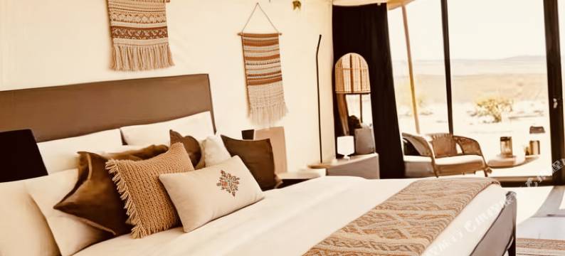 敦煌沙哩啷美拍星空银河沙漠帐篷民宿图片