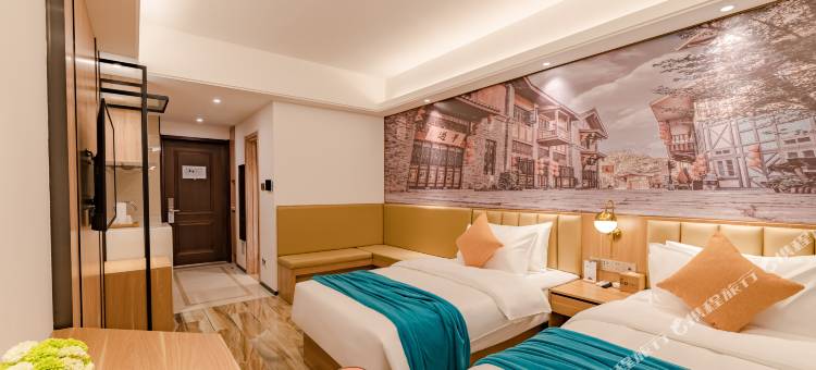 乐桔酒店(郑州蝶湖公园滨河新城地铁站店)图片