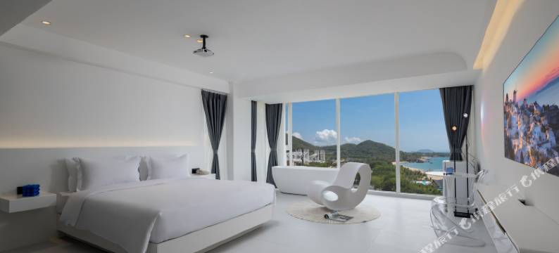 三亚星野•悬浮泳池海景设计民宿图片