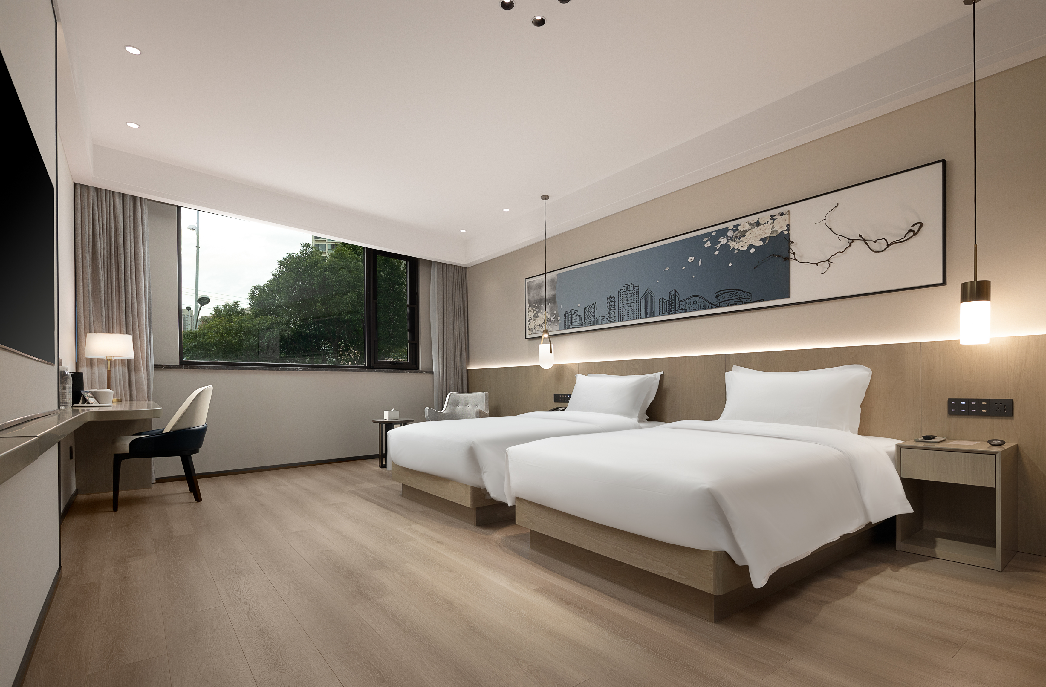 Manju Hotel (Kunshan Huaqiao Smart City Branch)Over view