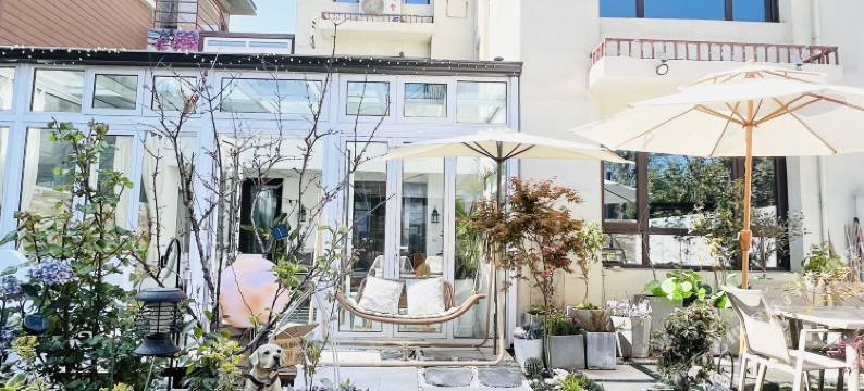 安妮家海边花园泳池度假别墅图片