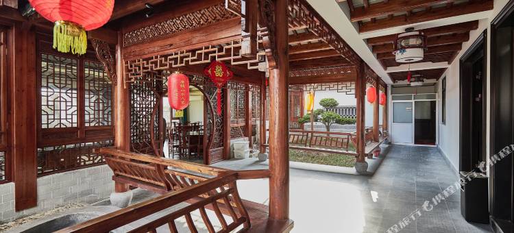 黄山唐模山水人家图片