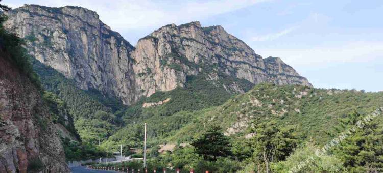 壶关太行山大峡谷碧水潭驿站图片