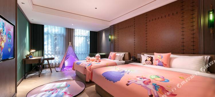 西安大雁塔大唐不夜城萬澳庭院图片