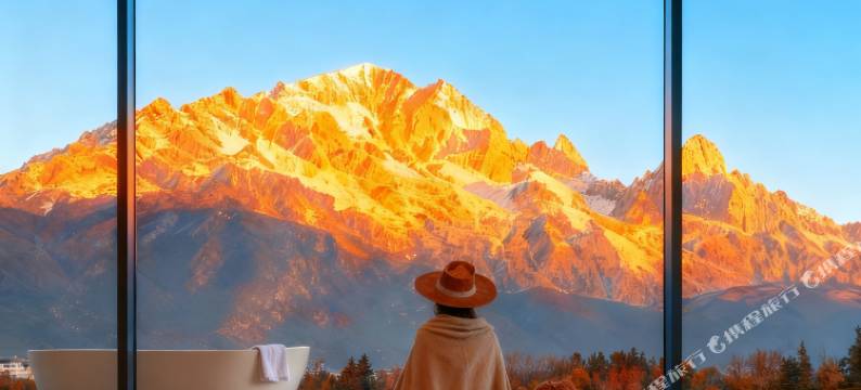 清溪·饮玉日照金山丨雪山丨湖景丨园林丨观景度假民宿图片