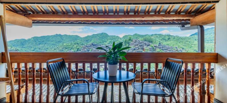 西江千户苗寨风景楼美宿山居图片