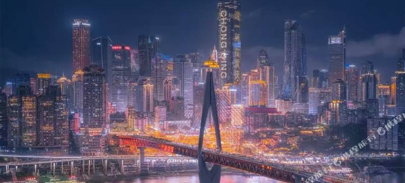 Cypria·浠乐泊雅·江景拾光智能轻奢美宿(重庆解放碑洪崖洞店)图片