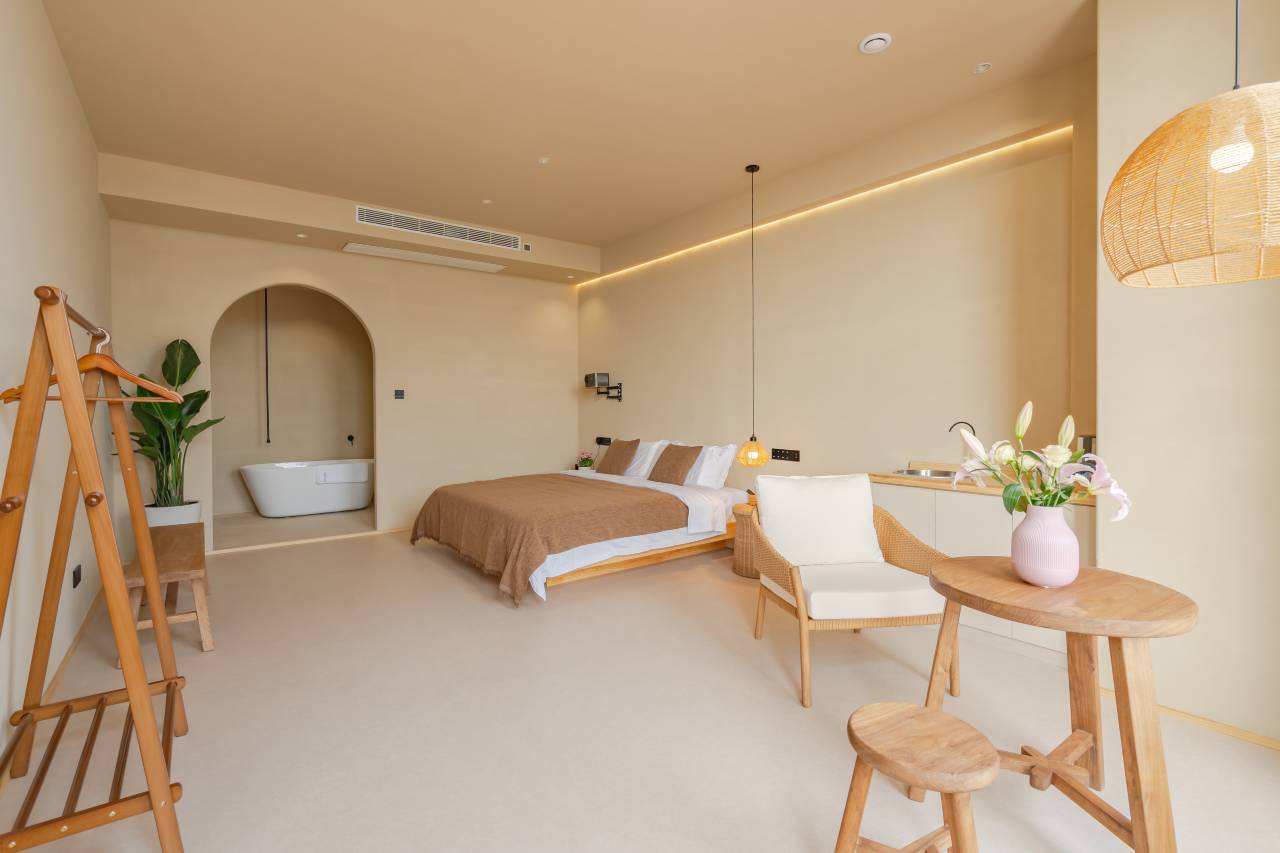 栖在蓝岸·地中海浪漫风情海景度假美宿(星海广场店)图片