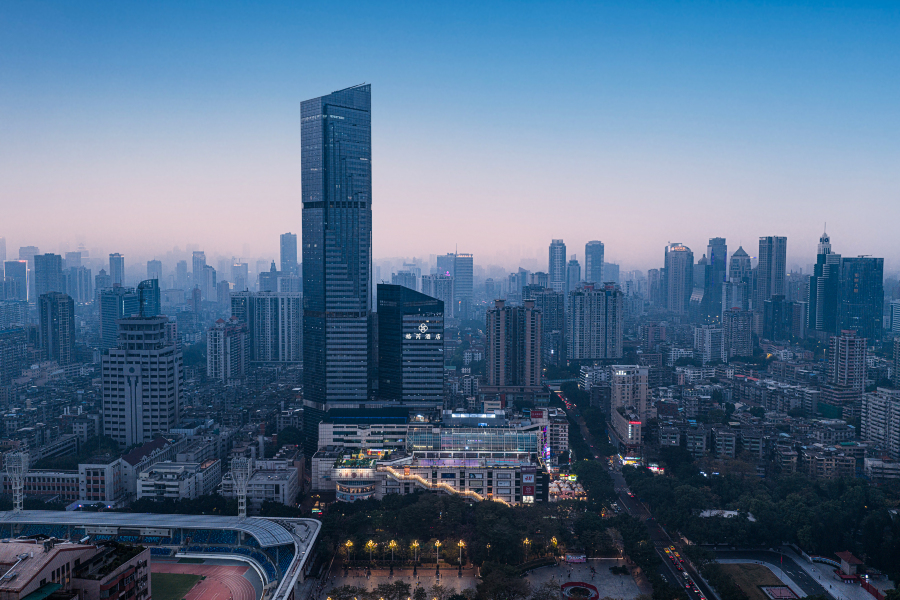 Guangzhou Beijing Road Pedestrian Street Zhonghua Plaza Gerui Residence Hotel Overview