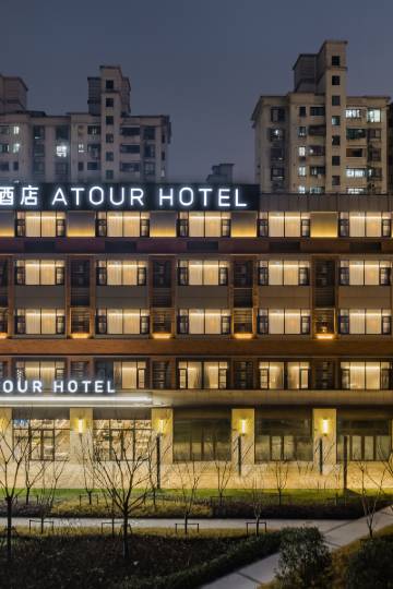 上海新国际博览中心杨高南路地铁站亚朵酒店图片