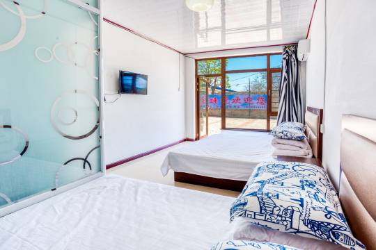 营口鲅鱼圈白沙湾留金睡悦木屋别墅(22号店)