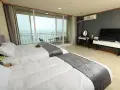 豪華海景雙床房
