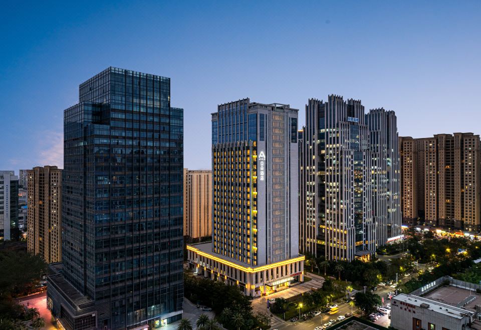 福州马尾自贸区东方名城亚朵酒店外景图