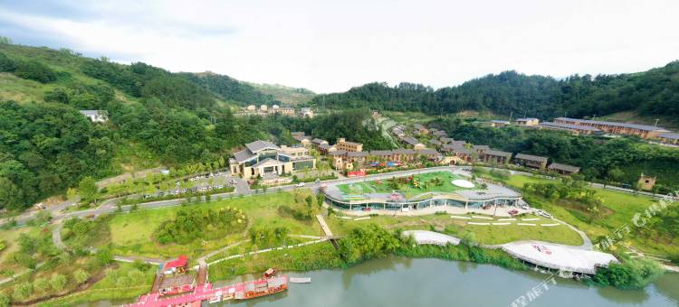 竹溪桃花岛夯土小镇民宿图片