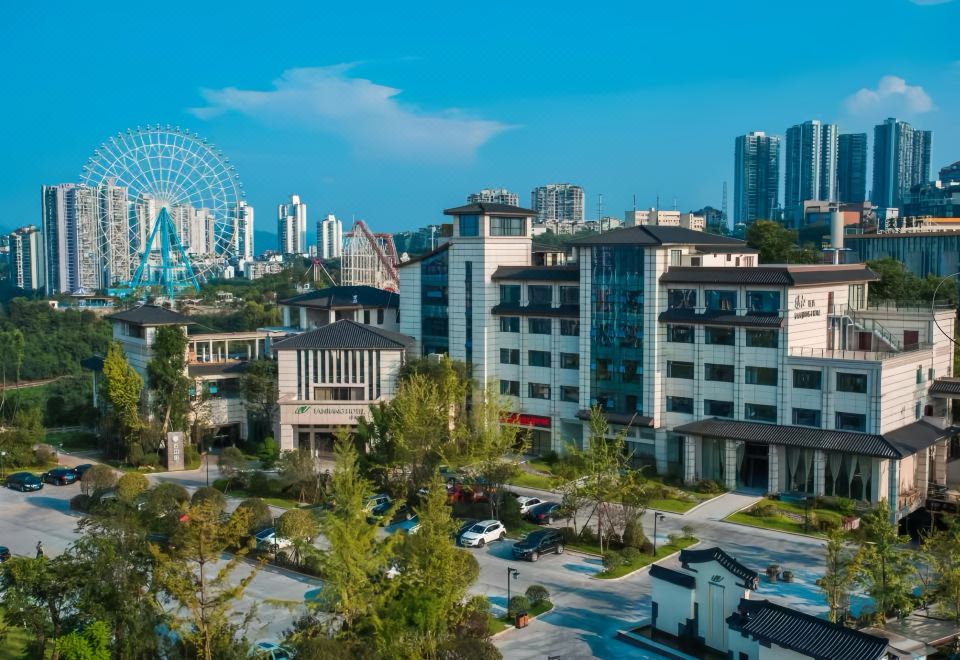 泸州揽江酒店外景图