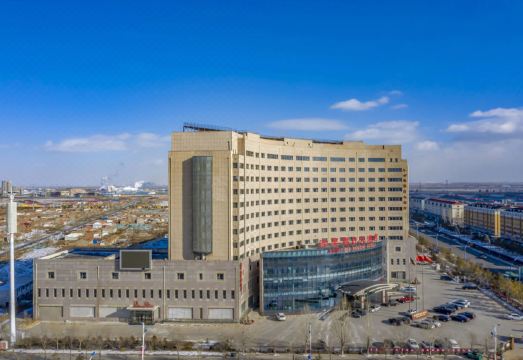 张北宏昊假日大酒店外景图