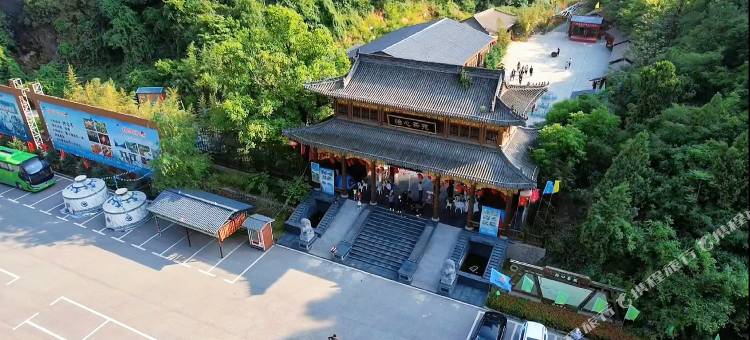 宝鸡九龙山锦园客栈山景别墅图片