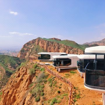 兰州永登水墨丹霞旅游景区悠游心宿图片
