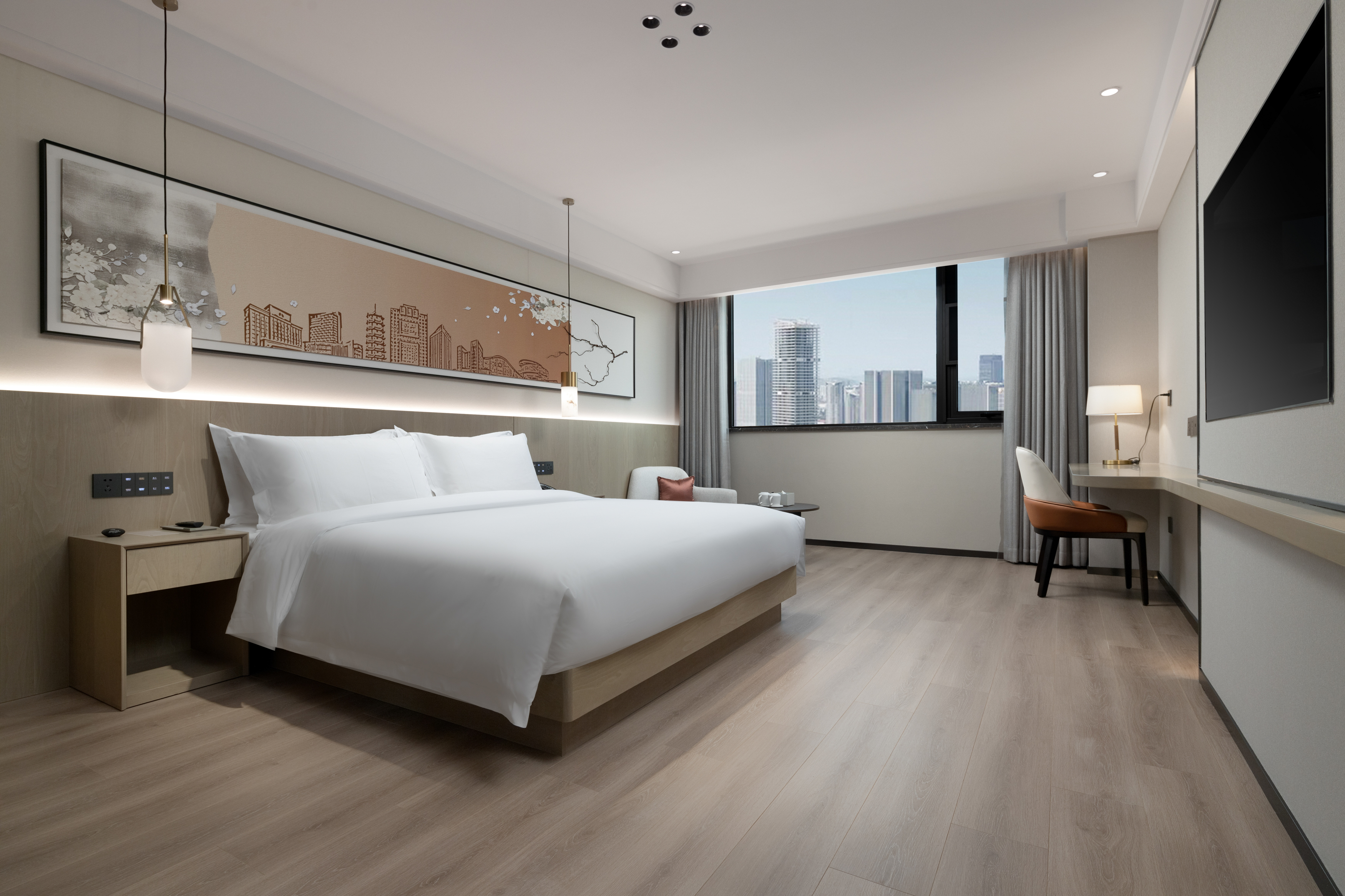 Manju Hotel (Kunshan Huaqiao Smart City Branch)Over view