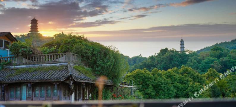 望山旺空中庭院设计师民宿(都江堰景区南桥店)图片