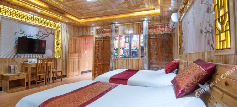 婺源李坑溪边客栈图片