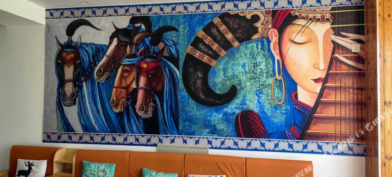 呼伦贝尔额尔古纳草原里部落民宿图片