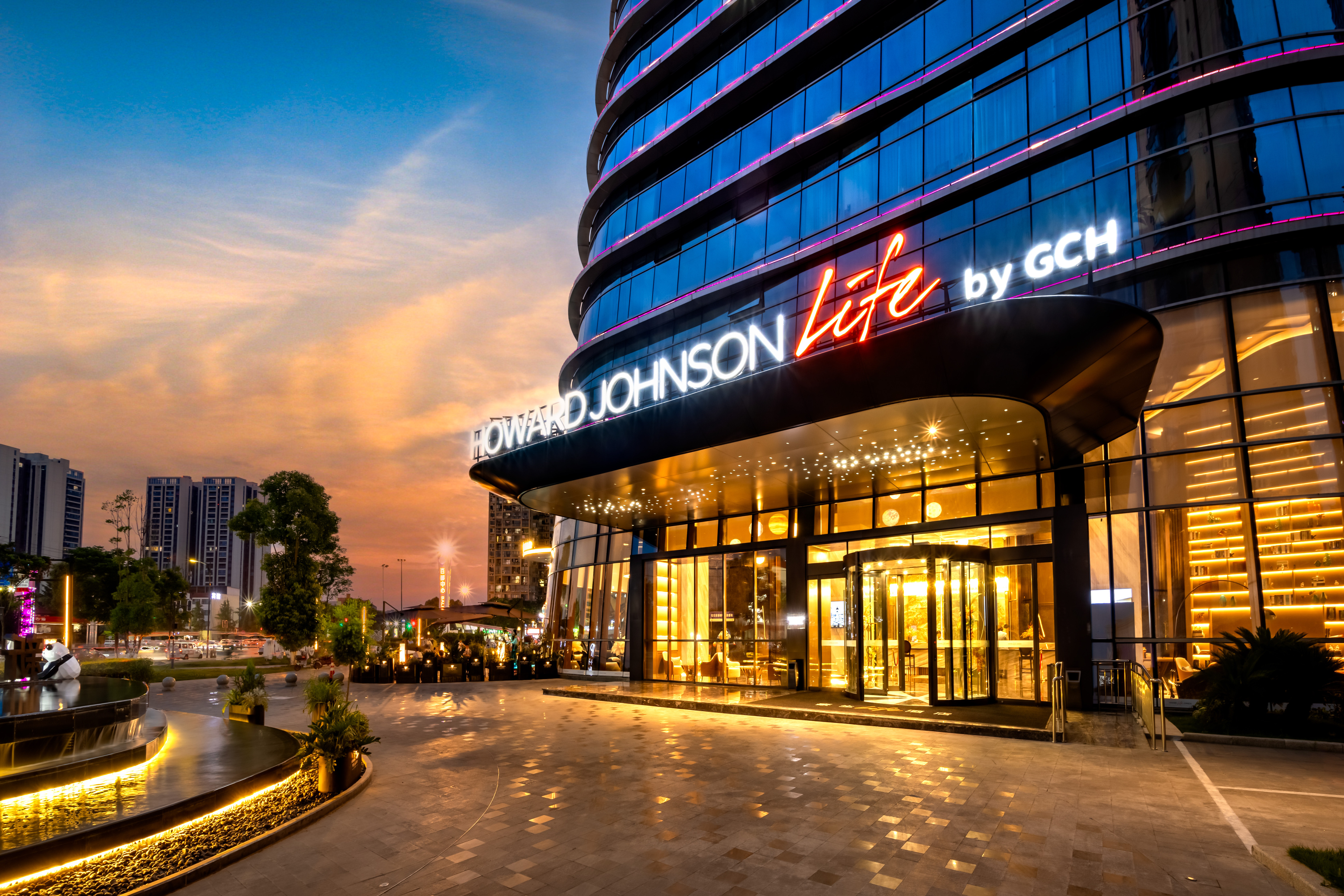 Howard Johnson Life Hotel Chengdu Over view