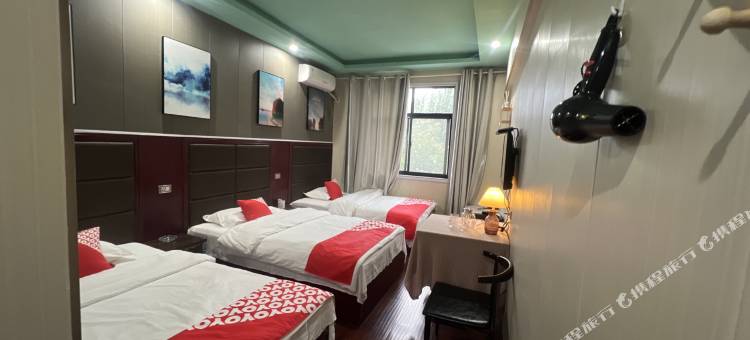 青天河竹林农家图片