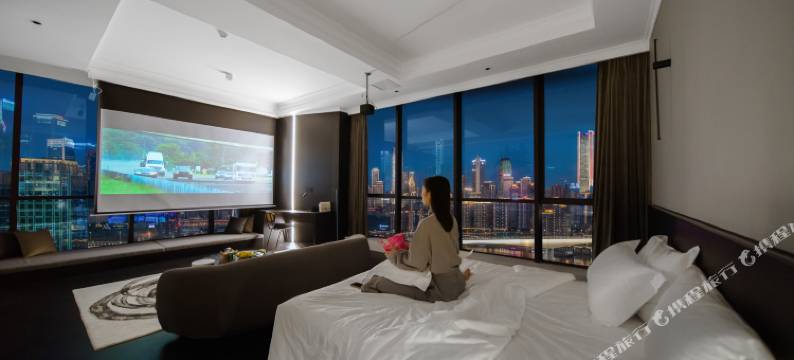 悠舍S·江景酒店(重庆江北嘴鎏嘉码头店)图片