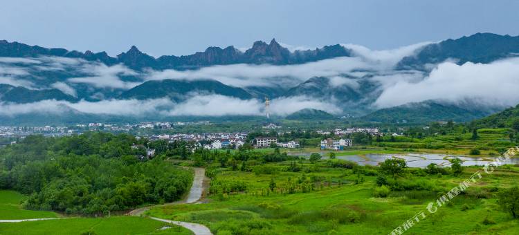 九华山闲居小院图片