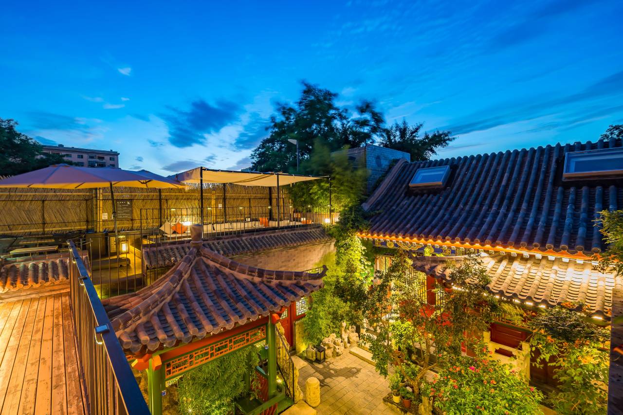 北京悦明元星空白塔景观酒店(西单金融街)图片