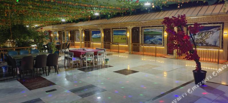 门源花海明芳山庄图片