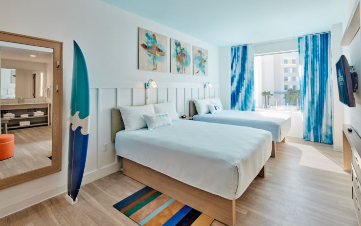 Universal’s Endless Summer Resort – Surfside Inn and Suites Over view