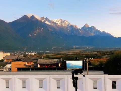 与山与你·观山纪|原木庭院·雪山全景度假美宿(白沙古镇店)