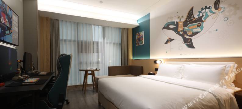 网鱼电竞酒店(德思勤商业广场店)图片