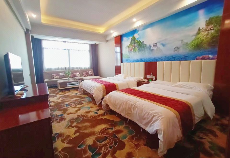 武当山凯旋电力大酒店外景图