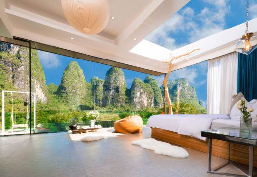 阳朔遇龙佐岸酒店（遇龙河十里画廊店）外景图