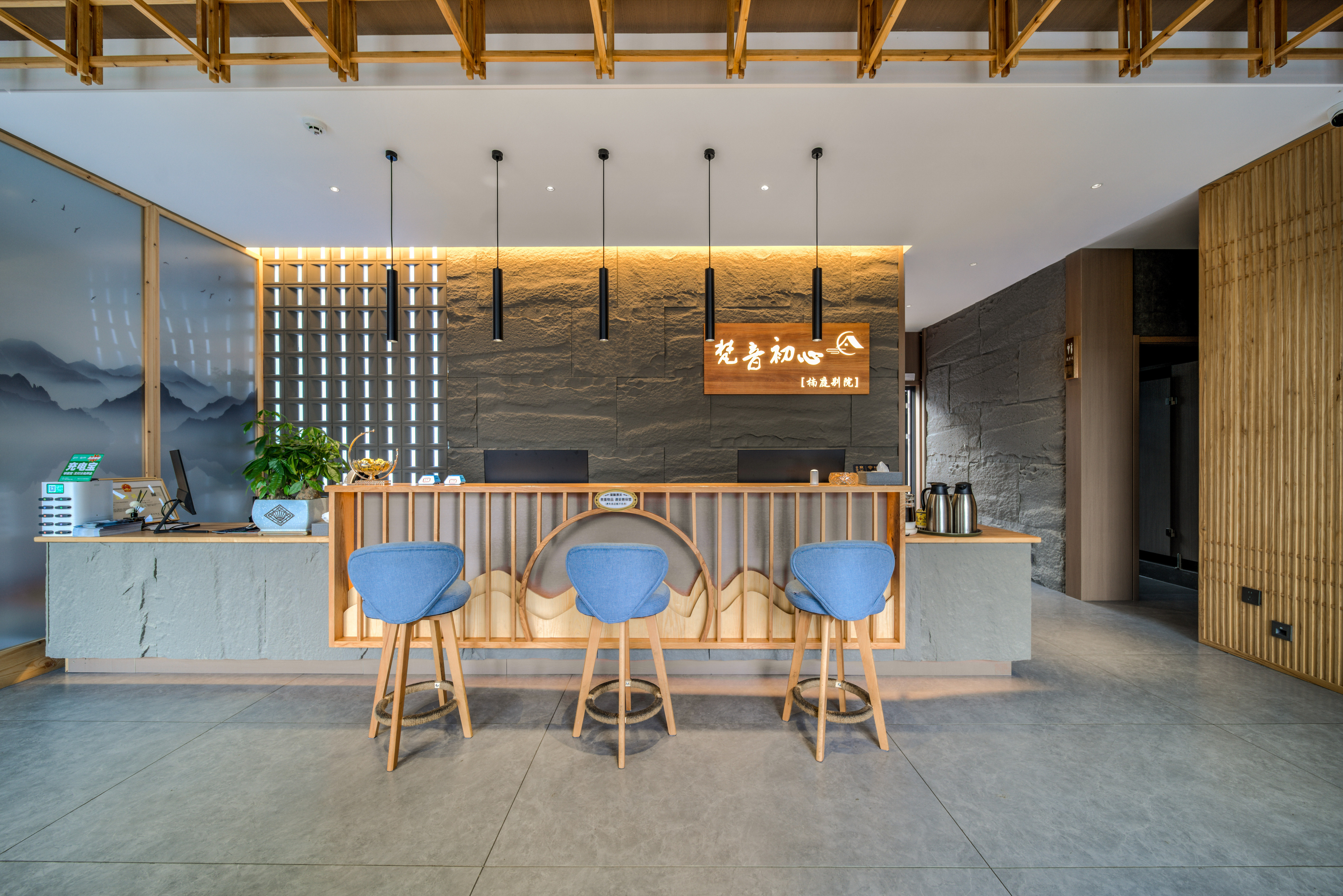 South Pavilion yardOver view