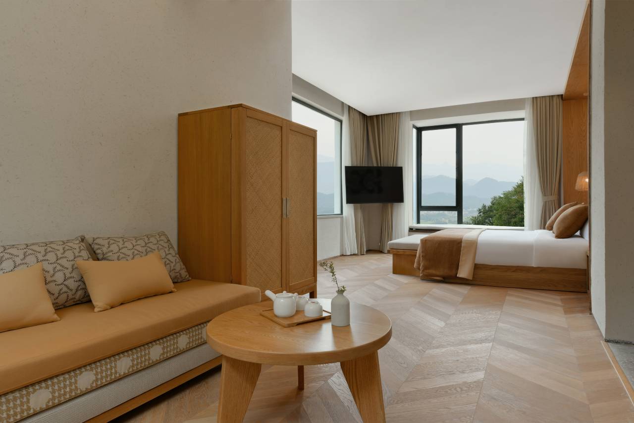 九华山陌上花间堂·雾涧图片