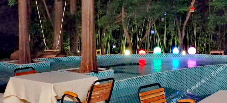 庐江冶父山水色哈庐亲子度假泳池民宿图片