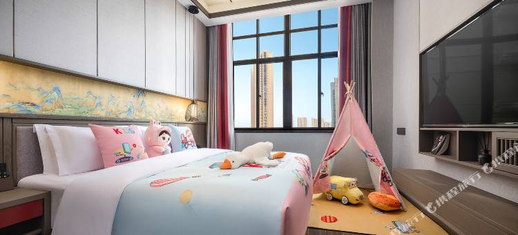 橙子·泊悦|Ezzy·Urban CultureHub酒店(颍东区阜阳站店)图片