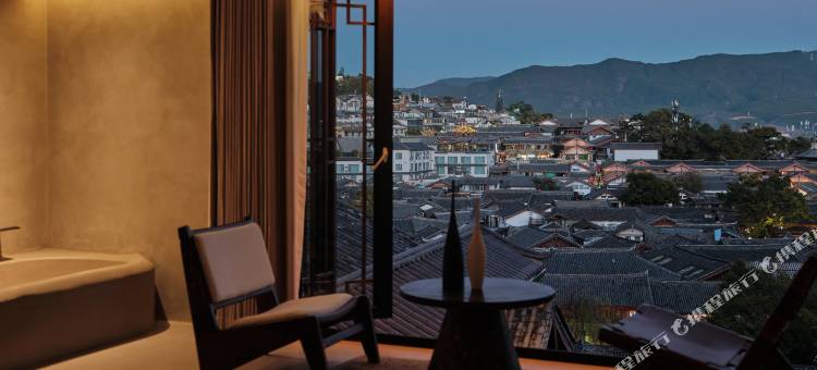 俏半山一城·设计师观古城雪山屋顶咖啡美宿(丽江古城大水车店)图片