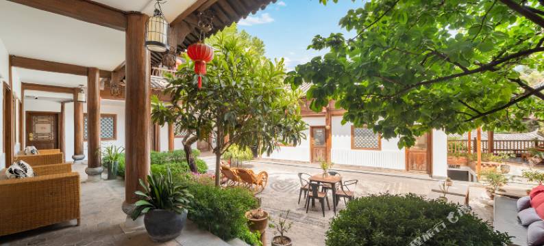 Lijiang沐兰·270°古城景Sense氛围感观景庭院(古城大水车店)图片