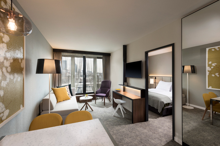 Adina Apartment Hotel Frankfurt Westend Over view