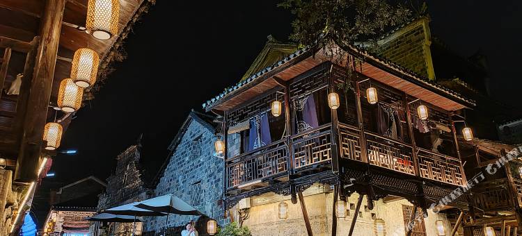 一蓑烟雨｜蓦然·Moran｜新中式露台观星设计师美宿(边城店)图片