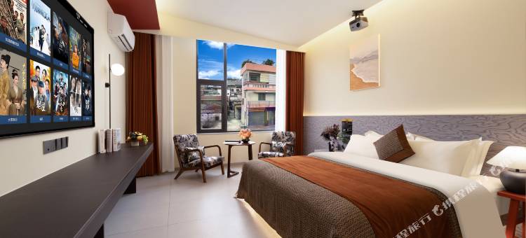 花筑雁舍|Flick·LotusCrane 智能艺术美宿(佛山顺德清晖园店)图片