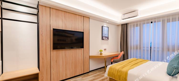 乐桔酒店(郑州蝶湖公园滨河新城地铁站店)图片