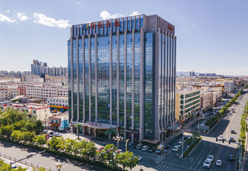 嘉峪关开通大厦外景图